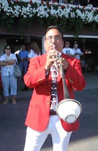 Sam Grossman - NYRA Bugler