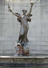 Statue in Congress Park