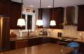 granite kitchen/stainles steel appliances