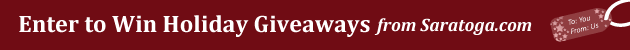 Saratoga Holiday Giveaways