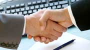Businessmen Shaking Hands