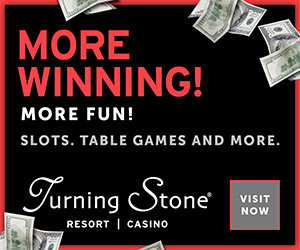 More Winning, More Fun, Slots, Table Games, And More At Turning Stone! >>
