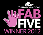 Saratoga.com Fab Five Award Winner