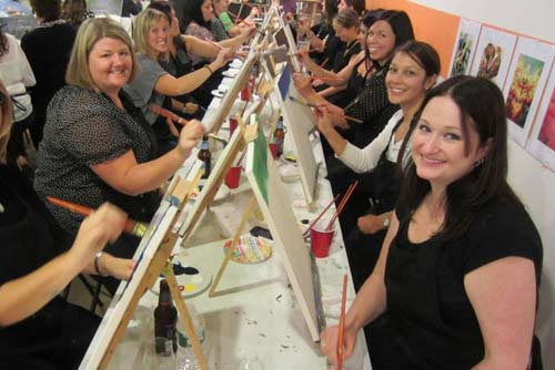 Saratoga Paint and Sip