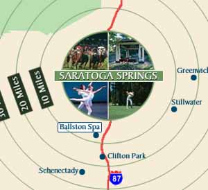 Ballston Spa map