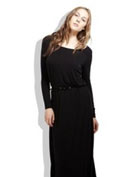long sleeve maxi dress
