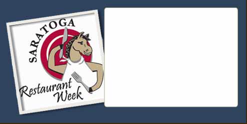 Saratoga Restaurant Week Logo
