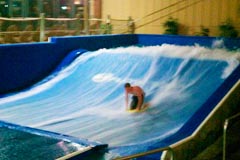 wave simulator at Great Escape Lodge Indoor Waterpark