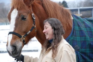 Juliet Harrison and Horse.JPG