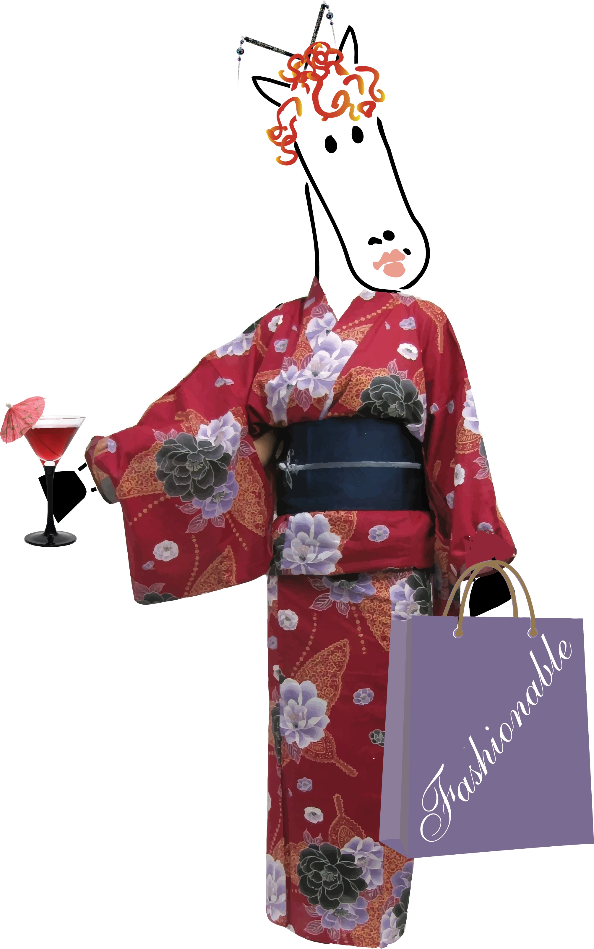 Fashionable Fillies Kimono.JPG