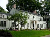 Front of the Pruyn Pettee House on North Broadway