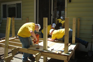 Rebuilding Together Saratoga County Volunteers