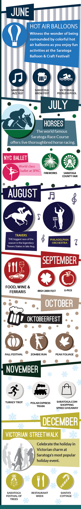 Saratoga Year-Round Calendar INFOGRAPHIC