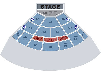 Spac Amphitheater Seating Chart