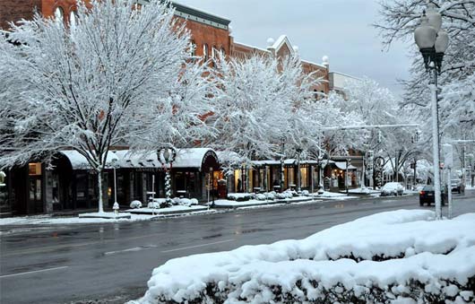 winter in saratoga