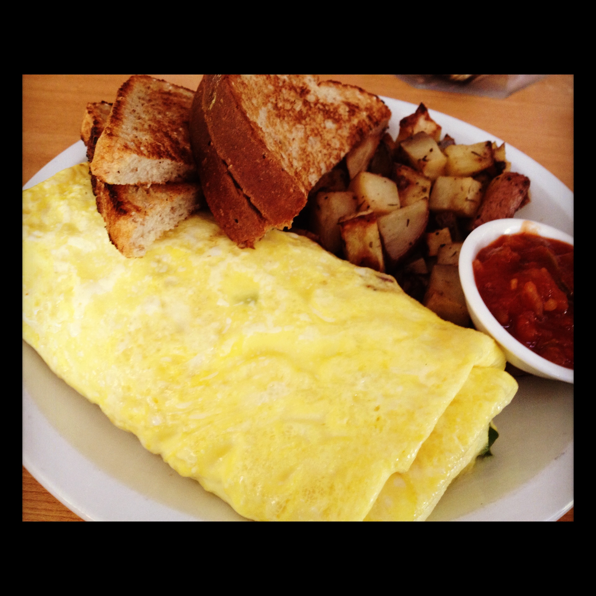 50 south western omelet