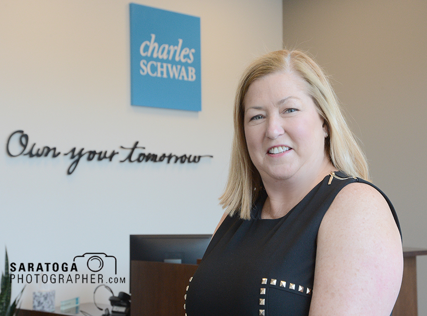 Maureen Parker, a financial services professional with 19 years of experience in investment management, is the branch leader of the new Charles Schwab office in Saratoga Springs. ©2017 Saratoga Photographer.com