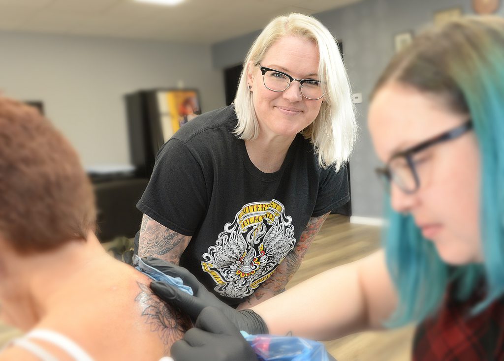 Bittersweet Blackbird Women-Owned Tattoo Parlor, Custom Designs For Clients  - Saratoga Business Journal