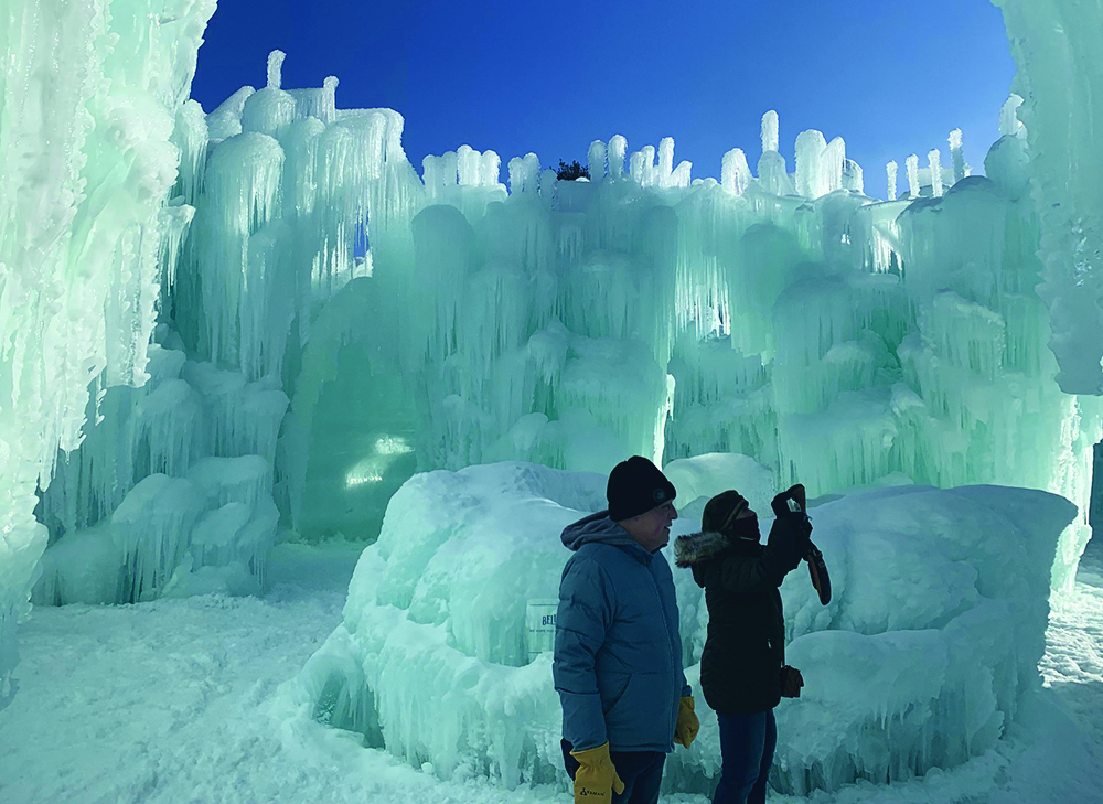 ‘Ice Castles’ Attraction In Lake Proves To Be A Tremendous Draw