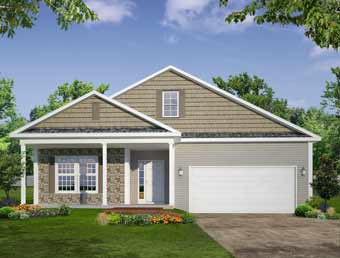 rendering of a home built by belmonte builders