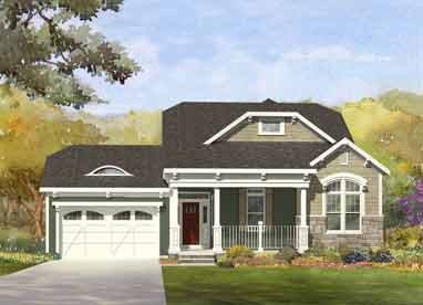 rendering of a home built by malta development